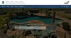 Desktop Screenshot of kristentrussell.com